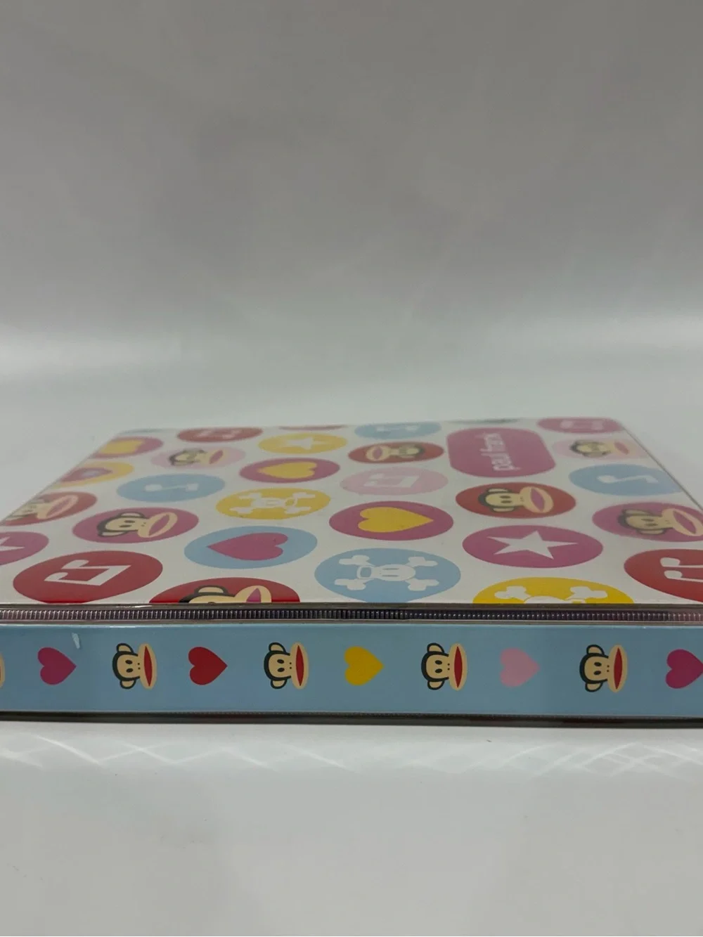 Y2K Vintage Paul Frank Lot of Binder, Composition Notebook & Tin School Set
